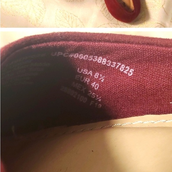 Time Tru memory foam Maroon color Flats Size 8.5 - Picture 7 of 7